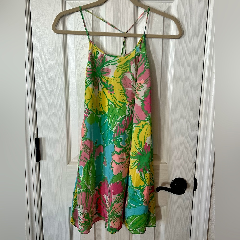 Lilly Pulitzer silk shift dress